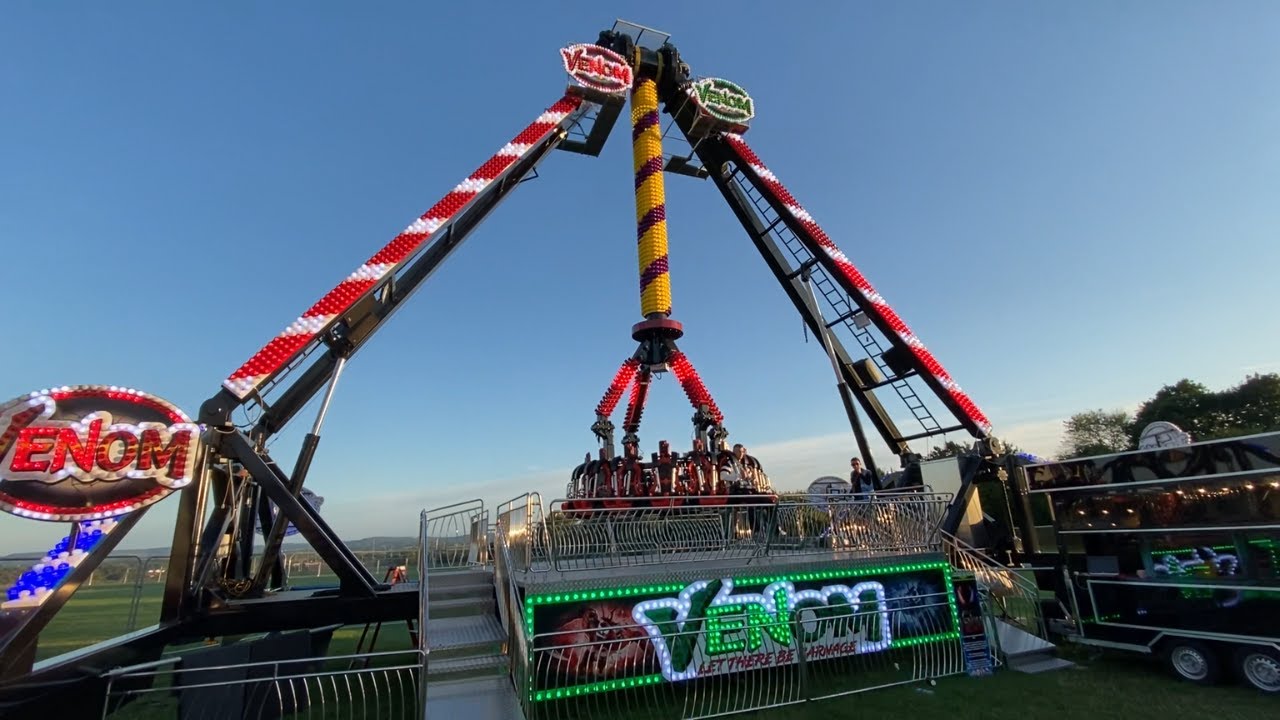 VENOM POV - Brand new ride for this year! Yeovil fair 2022