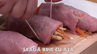 Rulouri De Curcan Cu Legume