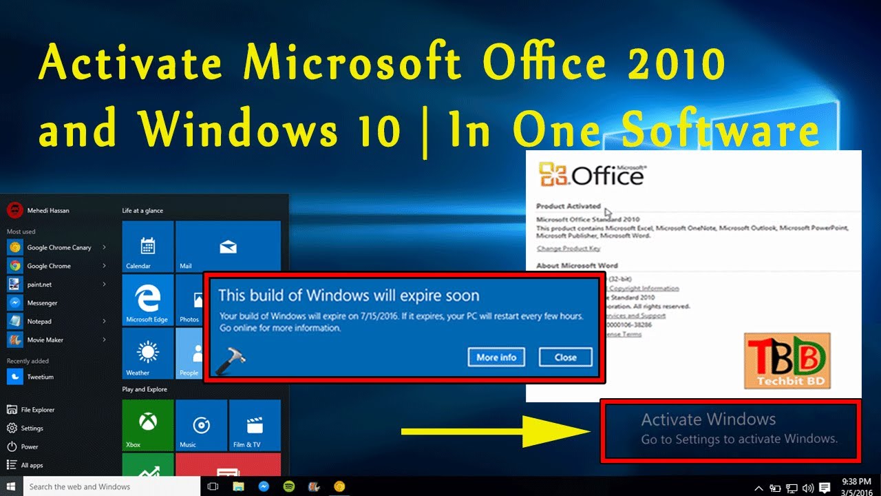 Permanently activate microsoft office bangla windows 10 100 safe
