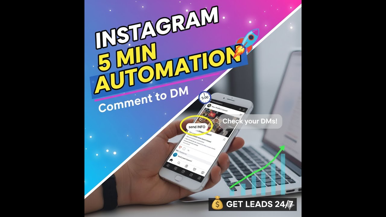 How to Set Up Instagram Comment to DM Automation in 5 Minutes - YouTube
