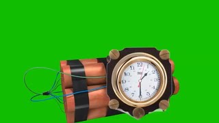 Time Bomb Green Screen