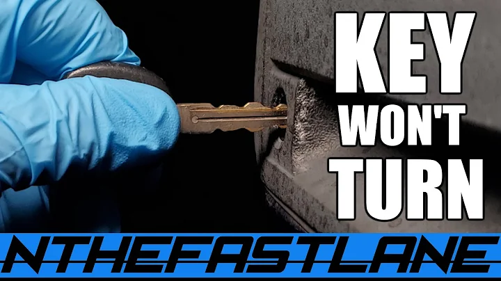 Door Key Won't Turn Lock "FIX" (3 Fast Easy Solutions)
