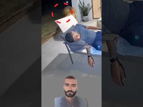 بين النوم واليقظة ظن أنها هلوسة حتى سمع الزئير يملأ المكان 