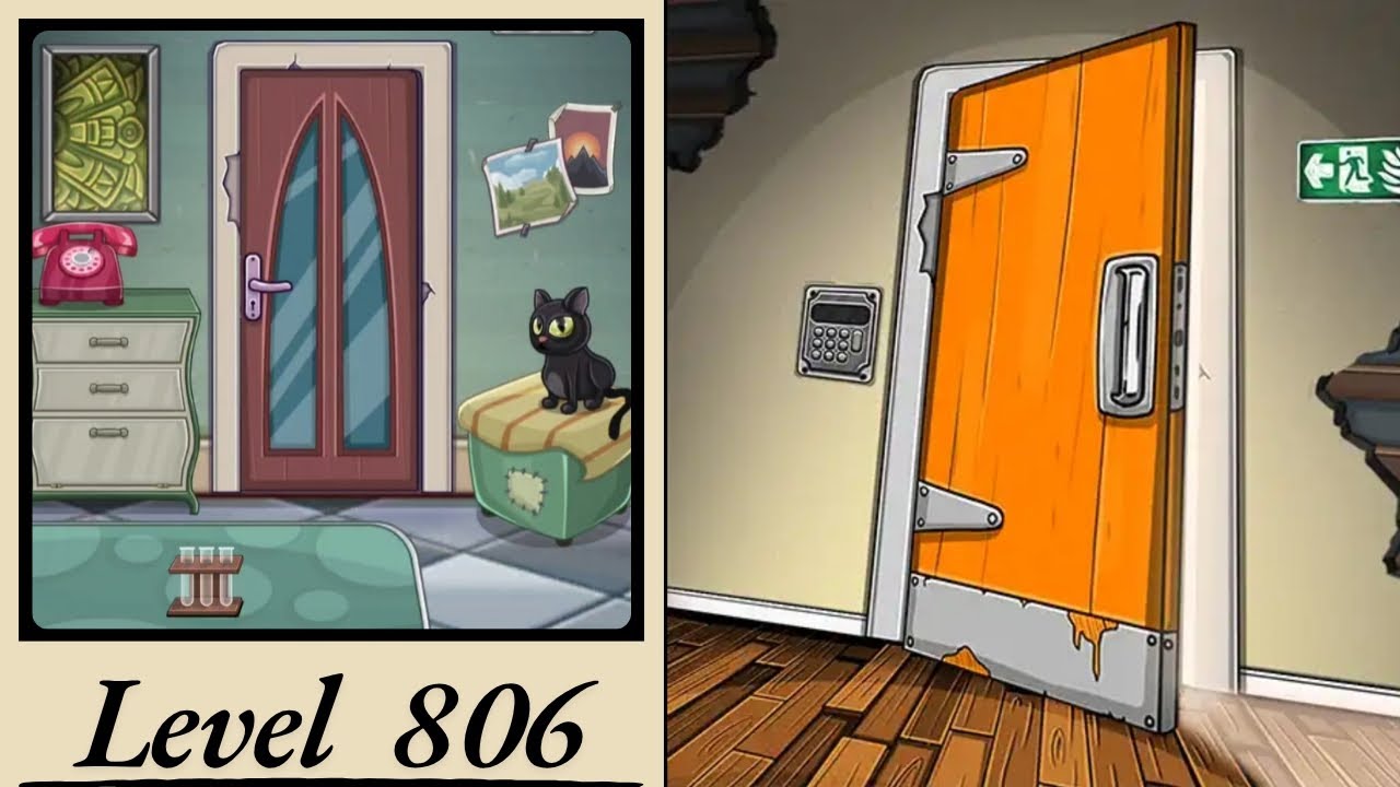 Escape Time: Level 806 – How to Solve? (Walkthrough) - YouTube