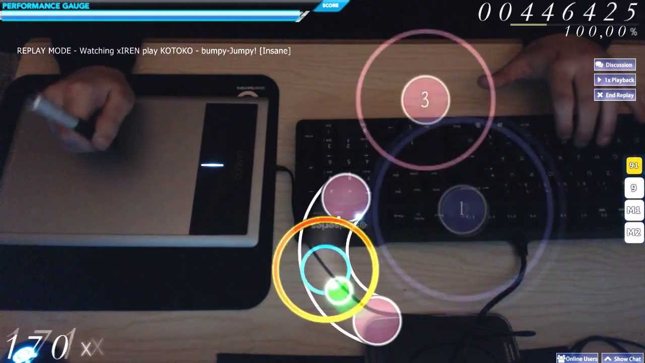 OSU! Liveplay | KOTOKO - bumpy-Jumpy! [Insane] = 100% - YouTube