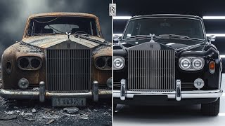 Abandoned Rolls Royce Found in Dark Jungle | Full Luxury Restoration ASMR