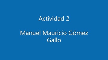 Actividad 2 - Fundamentos de programación - Misión TIC 2022