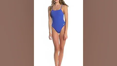 Speedo The One Solid One Piece Swimsuit | SwimOutlet.com