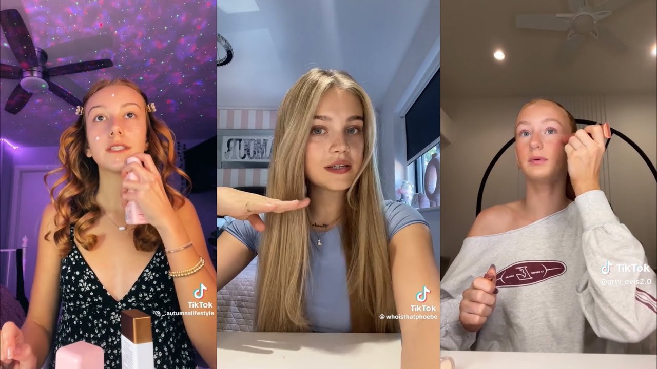 GRWM TikTok compilation
