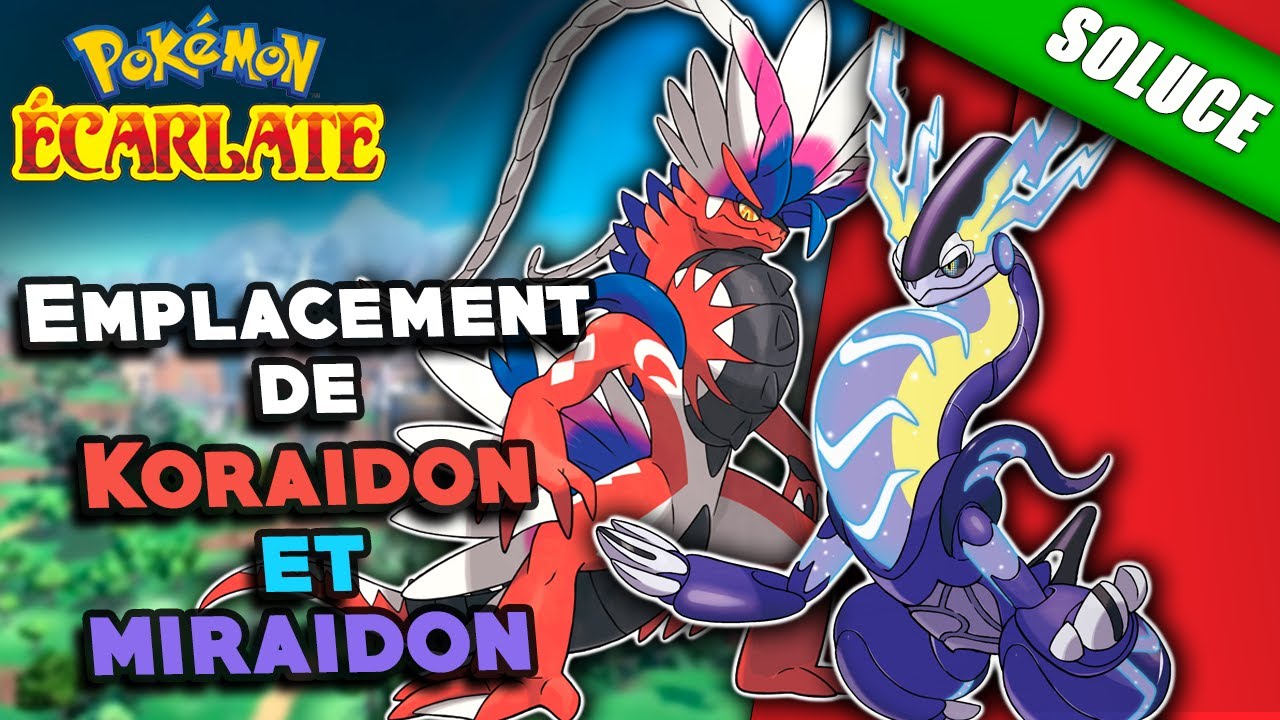 Pokémon Miraidon & Koraidon Shiny Event Légitimes - Pour Pokémon Écarlate/Violet Sur Switch