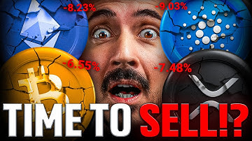 Bitcoin & Altcoins FALLING HARD! (Is This the Time To SELL?)