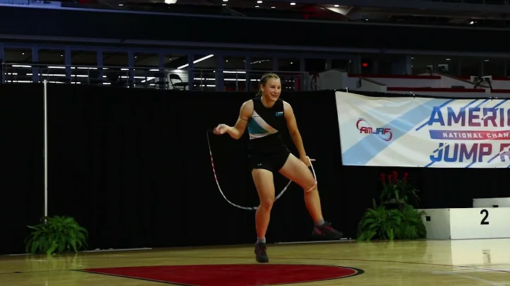 Lauren Ellis - Single Rope Freestyle - AMJRF 2022