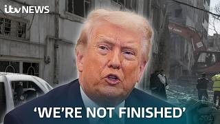 Trumps Warning For Iran If They Dont Agree A Ceasefire Deal