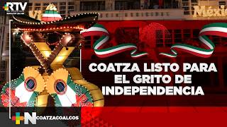 Coatzacoalcos prepares for the Independence Day ceremony