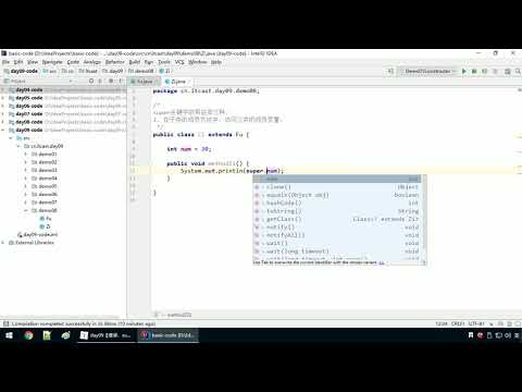 Java语法 161 super关键字的三种用法