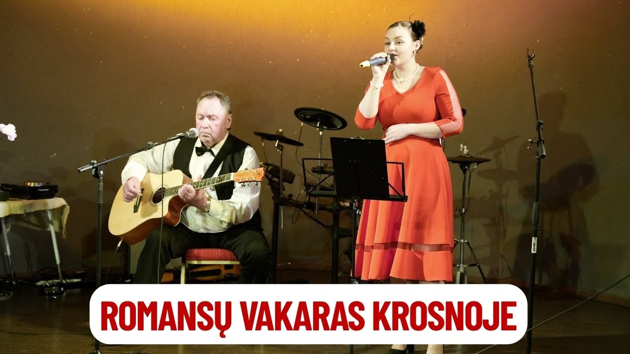 Krosnos romansų vakaras „O koks kvepėjimas žiedų". Lazdijų rajonas