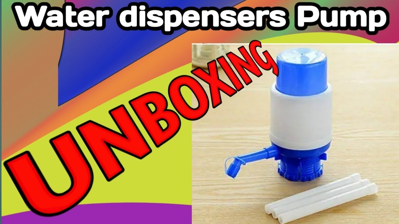 Manual Water dispensers Pump YouTube