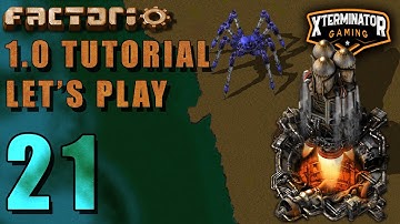 Factorio 1.0 Tutorial Lets Play EP21 - Power Armor! : Introduction Guide For New Players Gameplay