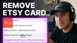 How To Remove Credit Card From Etsy (2026) | Payment Settings