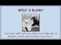 Wolf x Bunny | [NSFW] [BL/Yaoi] [Japanese ASMR] [Audio Roleplay]
