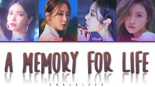 MAMAMOO (마마무) - '애써 A MEMORY FOR LIFE' (Color Coded Lyrics Eng/Rom/Han/가사)