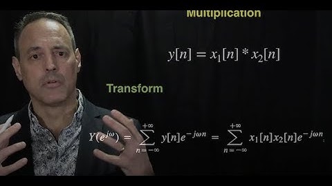 Introduction to Signal Processing:   Signal Convolutions and Multiplication (Lecture 23)