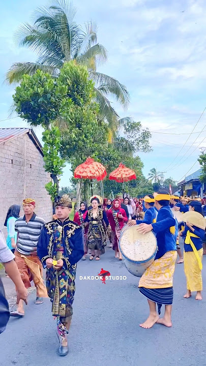 Gupuh Ruen Pengantin Cowok ne #gendangbeleq #lombokviral #shortvideo #sasakculture