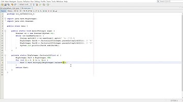 valueOf method of BIgInteger   Java