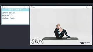 Sport With AI: Sit-Up Exercise screenshot 2