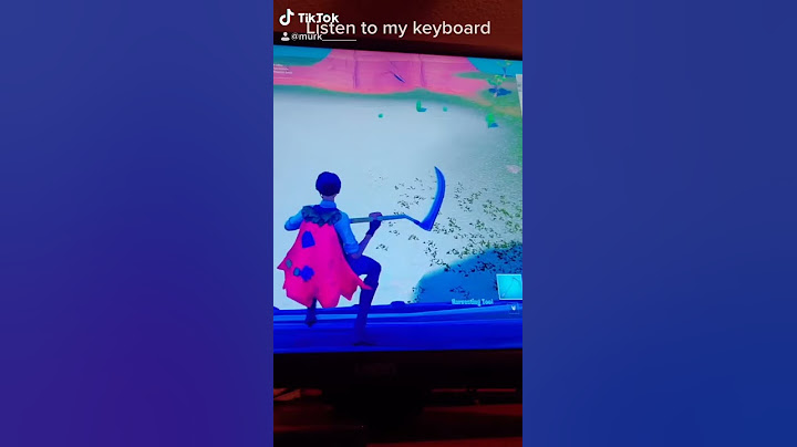 My loud keyboard