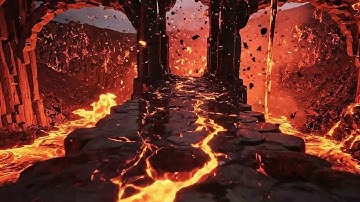 Would YOU cross the bridge? AI ASMR Relaxing Walk