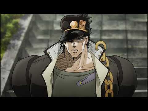 stardust crusaders but they're speaking the right languages