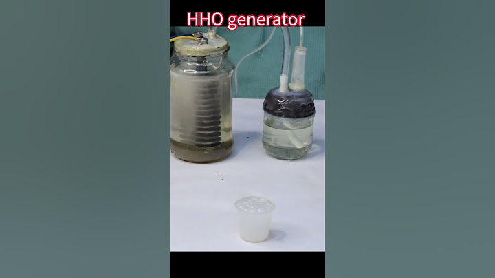 Simple hydrogen generator making #shorts
