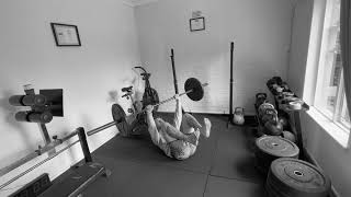 Barbell Deadbug