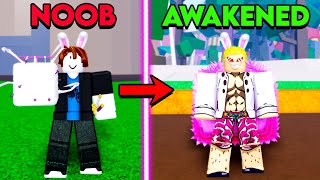 Fully Awakening Spider in One Video [Blox Fruits]