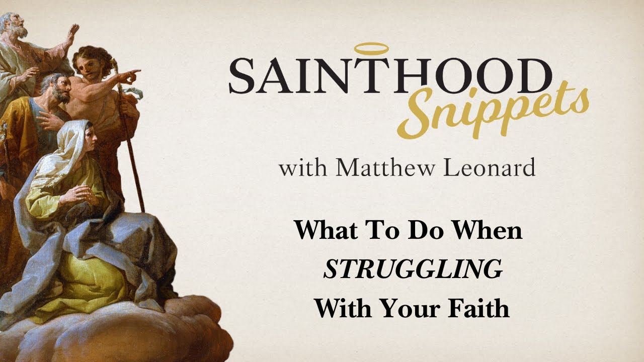 What To Do When Struggling With Your Faith - YouTube