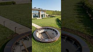Luxury Vineyard Lawn Secret Room Build #shortvideo #trending #viral