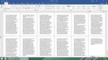 How to generate random text in MS Word 2016