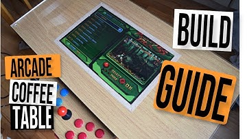 ARCADE MAME D.I.Y COFFEE TABLE #2 - NOOB BUILDERS GUIDE