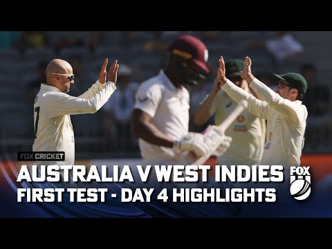 Australia vs West Indies 1st Test - Day Four Match Highlights 04/12/22 | Fox Cricket