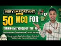 #cits🎯 Training Methodology (TM) 50 Important MCQ for #CITS Exam 2026POT #Training Methodology (POT)