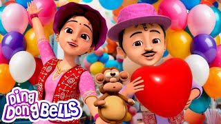 Gubbare Wali गबबर वल Colorful Kids Rhyme Ding Dong Bells