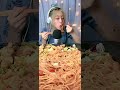 【ASMR】大量のナポリタンを作って全部食べる【大食い】#shorts