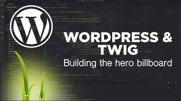 Wordpress & Twig: Building the Hero Area Template