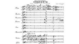 [Full Score] Jean Françaix  Clarinet Concerto (1968)