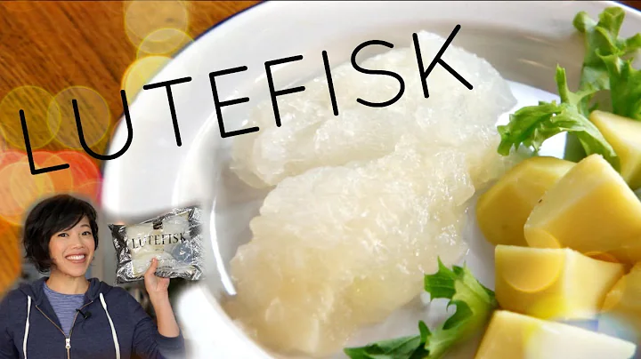 Taste Test: Lutefisk and Lefse - Norwegian Christmas Delicacies!