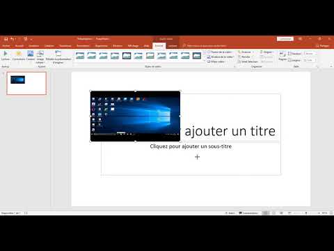 Vidéo: Comment Insérer Une Vidéo Dans PowerPoint