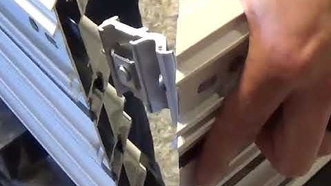 Installing Jamb Track to Sill Track