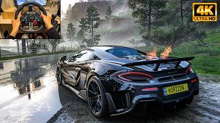 McLaren 600LT - Forza Horizon 5 | Logitech G29 Gameplay