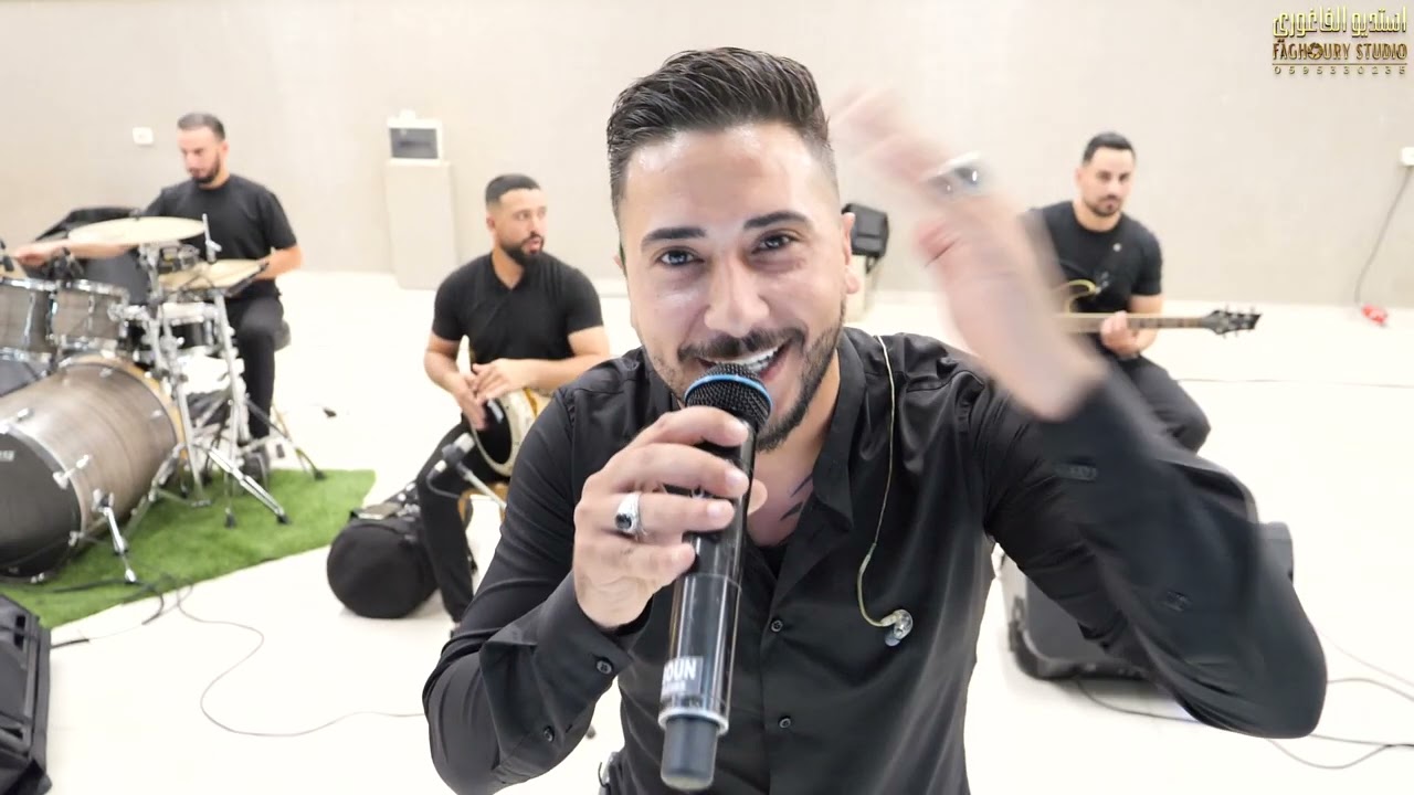 كرم عبيدات   الفنان مجد ابو غربيه استوديو الفاغوري